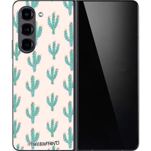 Bouffants and Broken Hearts Cacti 3 Galaxy Z Fold5 5G Skin